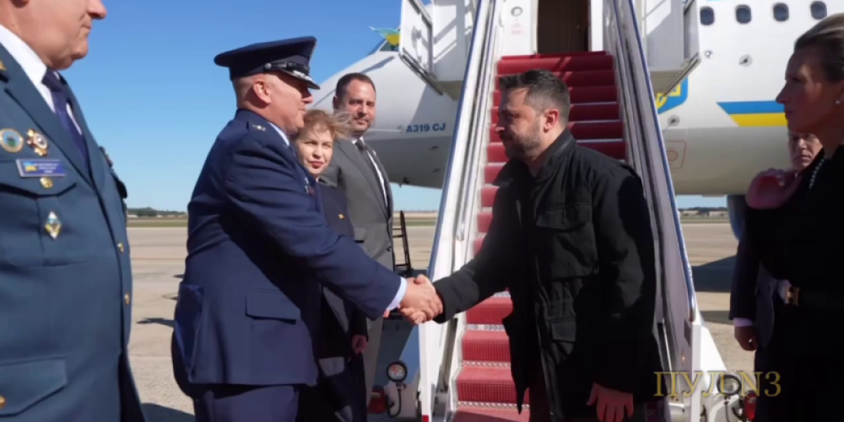 Такой встречи в США Зеленский не ожидал. Вышло смешно Такой встречи в США Зеленский не ожидал. Вышло смешно